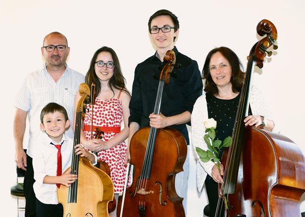 Familie Wocher bei PODIUM Konzerte Liechtenstein